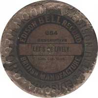 Edison Bell Gold Moulded 864